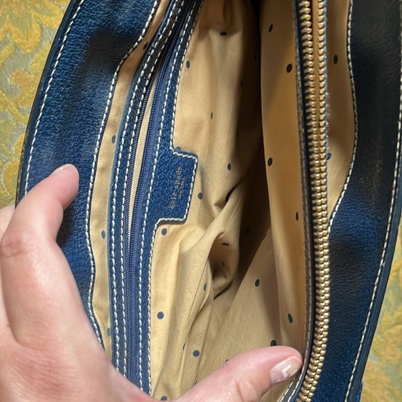 Blue Kate spade bag measurements added - Picture 9 of 12